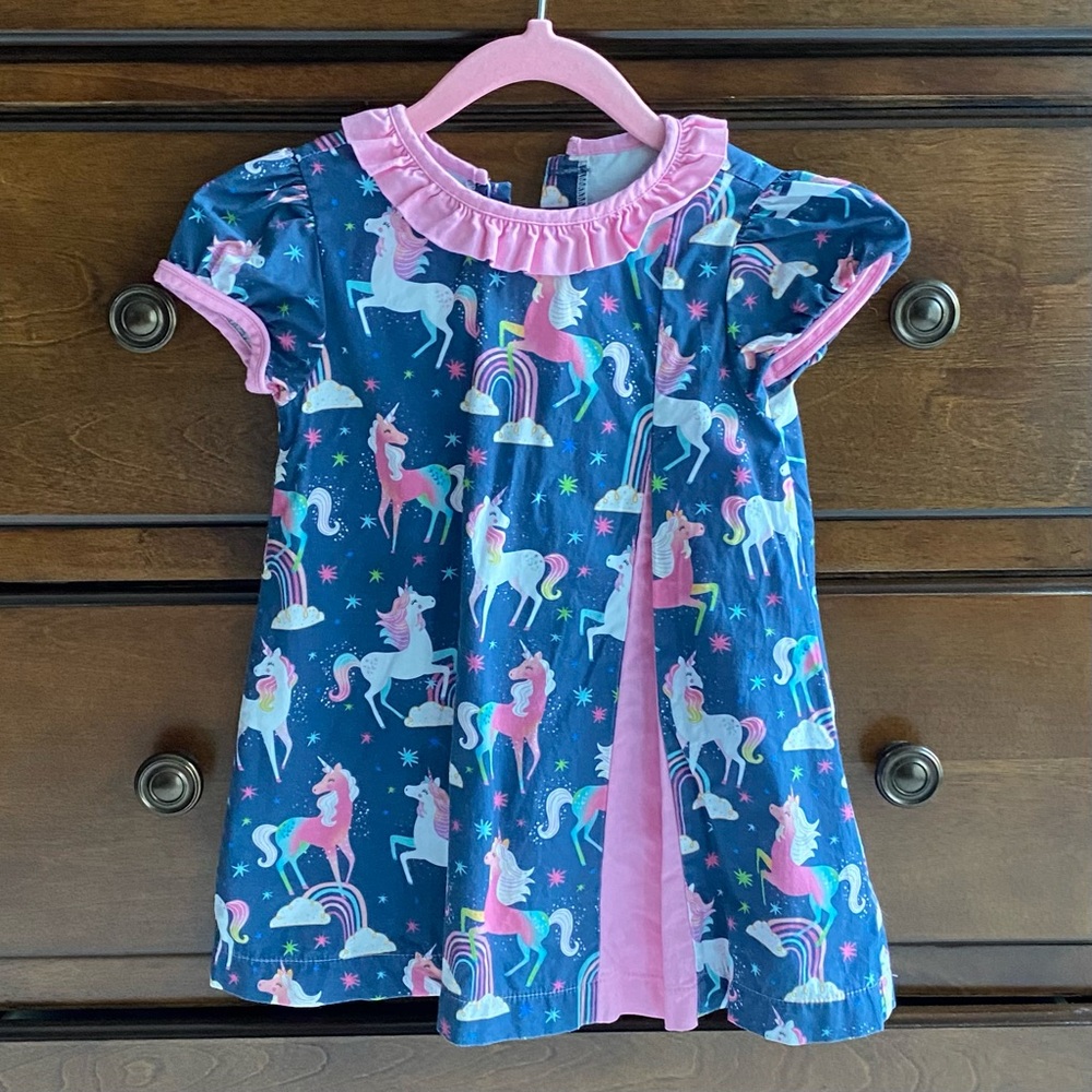 James and Lottie Unicorn Dress